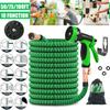 100/75/50FT Green Upgraded Expandable Garden Water Hose Function Spray Nozzle