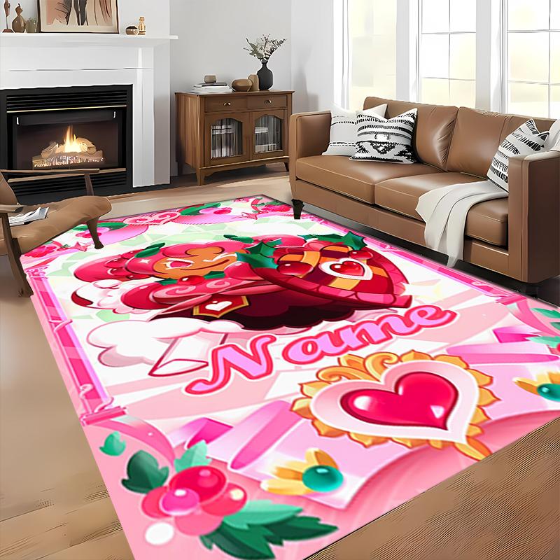 Custom personalization Cookie Run Area Rug - Perfect For Kitchen, Bathroom,Laundry Room Decor Large Size Available,Gift All Seasons