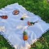 180x130CM Tablecloth with Tassel Large Size Camping Ground Cloth  Parent-child Activity