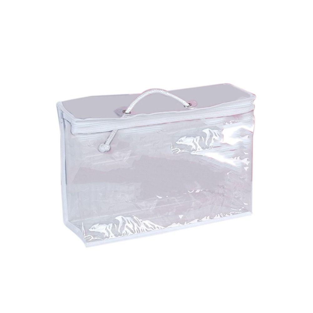 PVC Quilt Pillow Storage Bags Foldable Transparent Blanket Pillow Storage Container Space Saving Waterproof