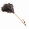 Handmade Washable NOn Electrostatic Ostrich Feather Duster with Wooden Handle Household
