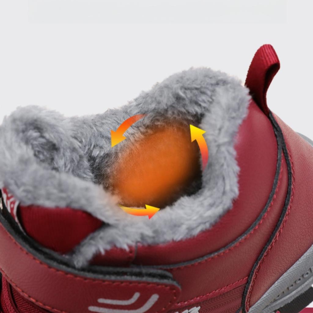 Хлопковая обувь, Женская обувь, Плюшевая, Утепленная, Обувь для походов, Зимние ботинки, Низкие, Женские ботинки