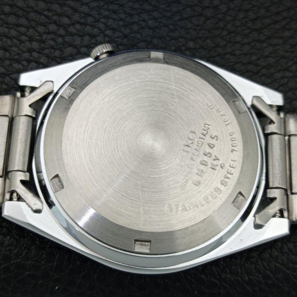 АВТОМАТИЧЕСКИЕ ВИНТАЖНЫЕ ОТРЕСТАВРИРОВАННЫЕ МУЖСКИЕ ЧАСЫ SEIKO 5 ЯПОНИЯ СЕРЕБРЯНЫЙ ЦИФЕРБЛАТ a446199-1