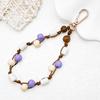 Original Design Hand-Knotted Beaded Mobile Phone Strap Wristband for Women 16cm Cute