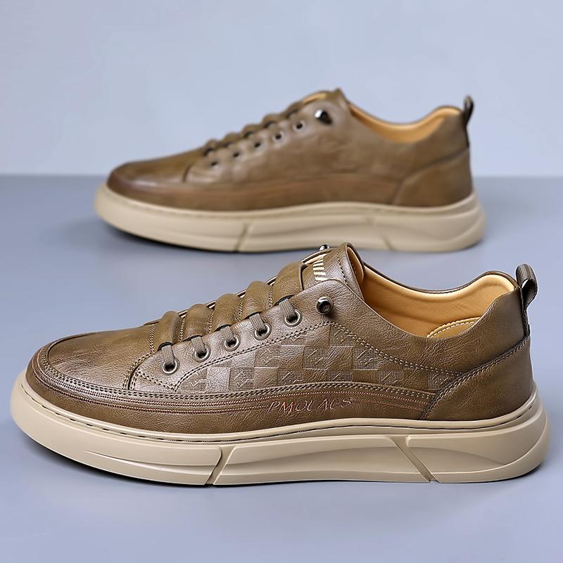 Дизайнерский бренд Минималистичные мужские Оксфордские туфли Массажная подошва Увеличивающие рост Британские туфли Офисная деловая повседневная обувь Мужская