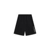 Lining Sports Trend Series Letter Print Straight-Leg Sports Shorts Men Bottoms Black AKST073-2