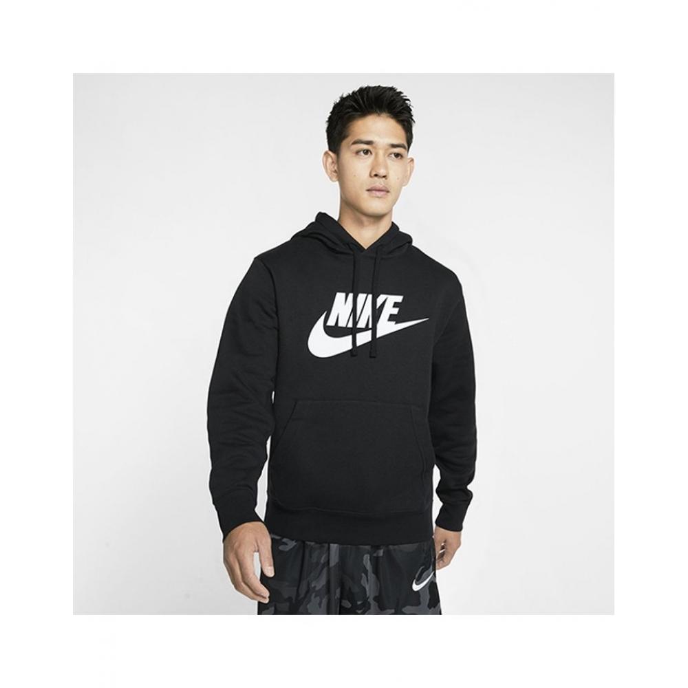 Nike Hoodie Club Fleece Graphic Pullover Hoodie Bv2974 010 S2211