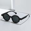  New Fashion Round Sunglasses Women Double Green Gradient Color Shades UV400 Men Punk Trending Sun Glasses