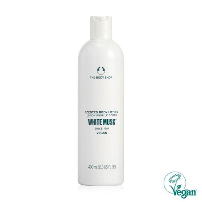 The Body Shop Парфюмированный лосьон для тела с ароматом Белого Мускуса 400 мл