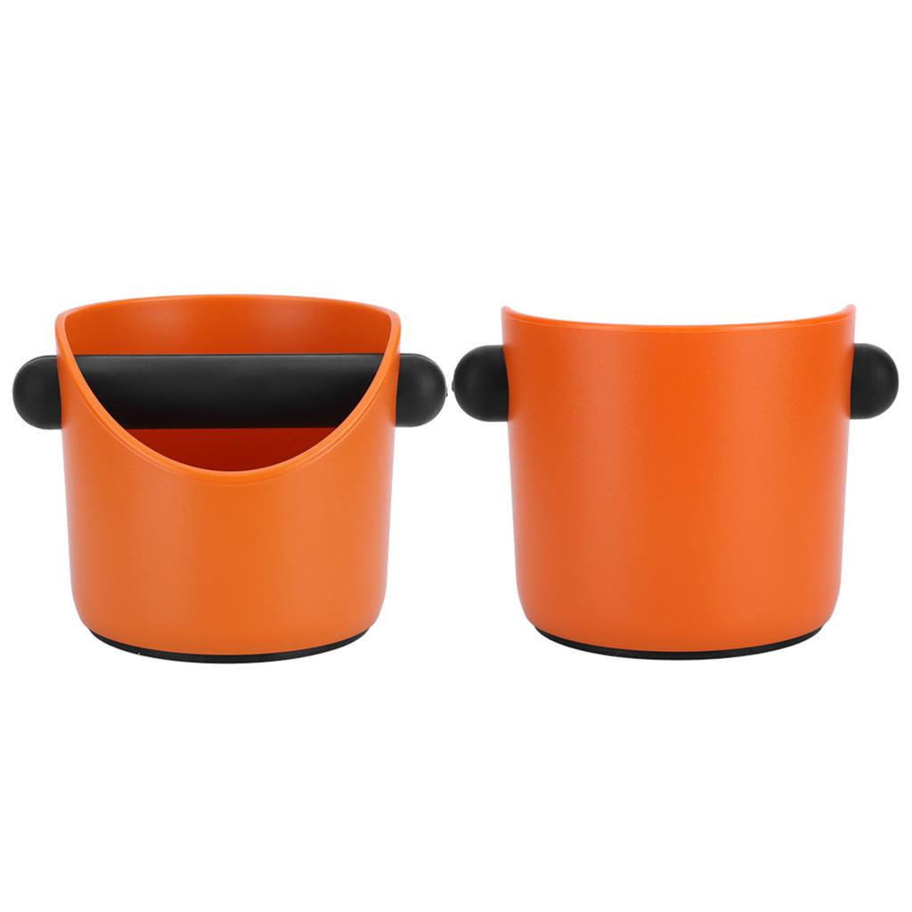 Мини-контейнер для кофейной гущи NonSlip Straight Port Household Grind Bucket Knock Bin Box(оранжевый )