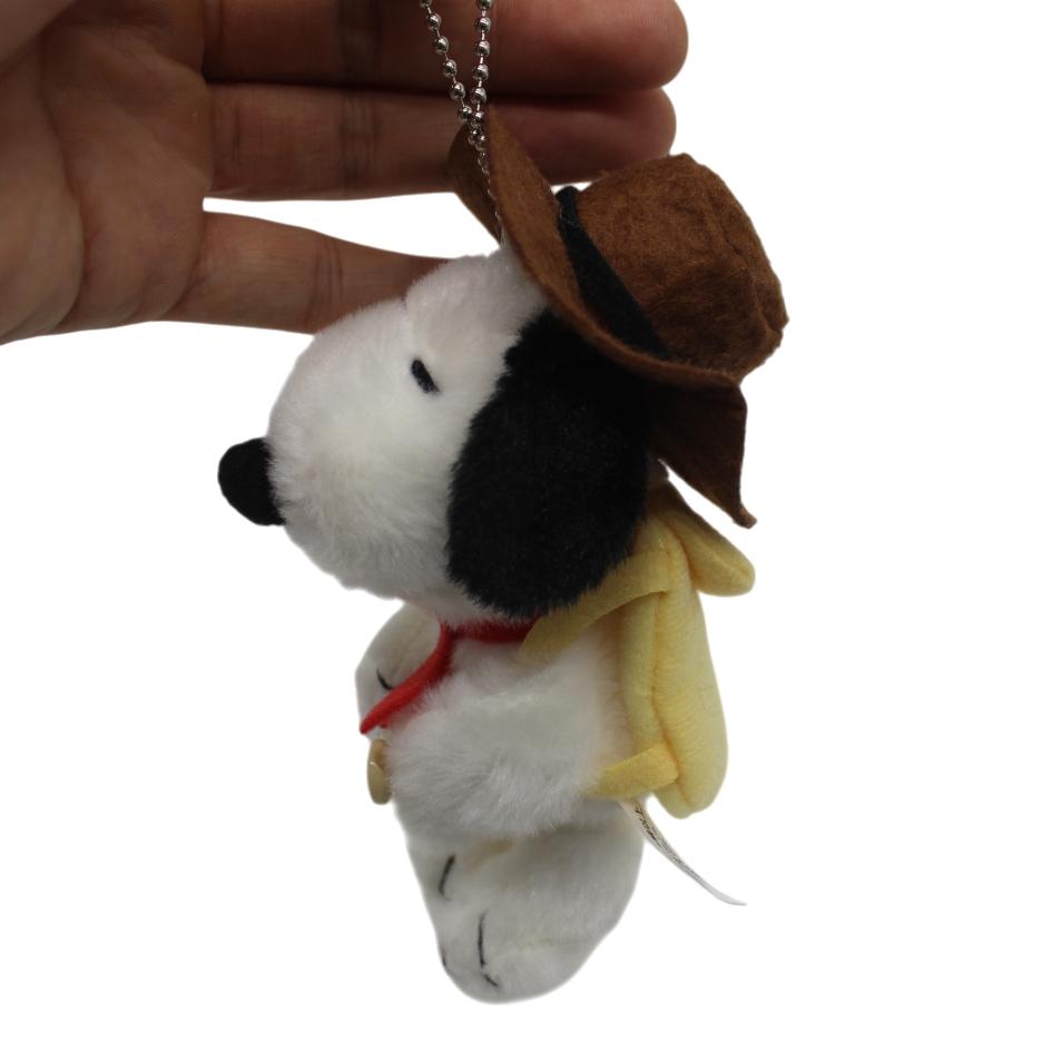 1piece 12CM Peanuts Snoopy Plush pendant toys Christmas gift toysChristmas tree ornament toys