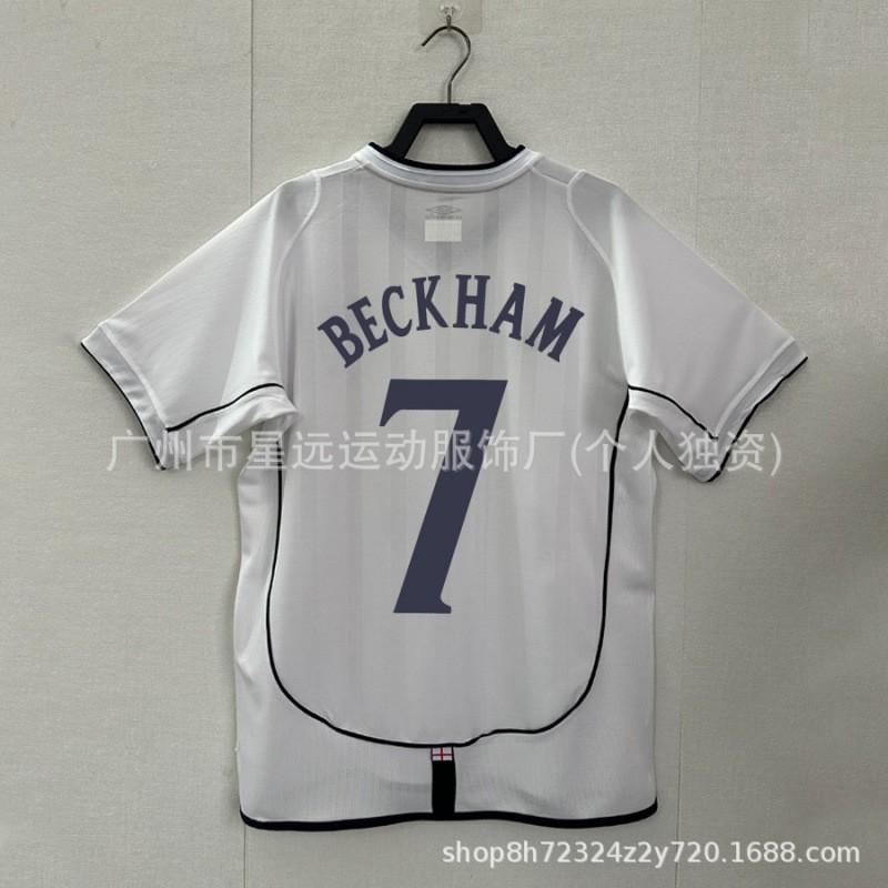 Retro Soccer Jersey T-Shirt 2006 Brazil England Argentina World Cup Fan Wear Men Women Unisex