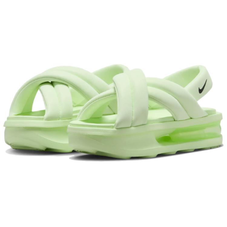 Nike Air Max Isla Sandal Barely Volt Women Sneakers Green Black FJ5929-700