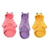 Lovely Dog Coat for Medium Large Dogs Halloween Hoodie for Pet Dog Spring Coat Frog Two-Legged Pullover Clothing
