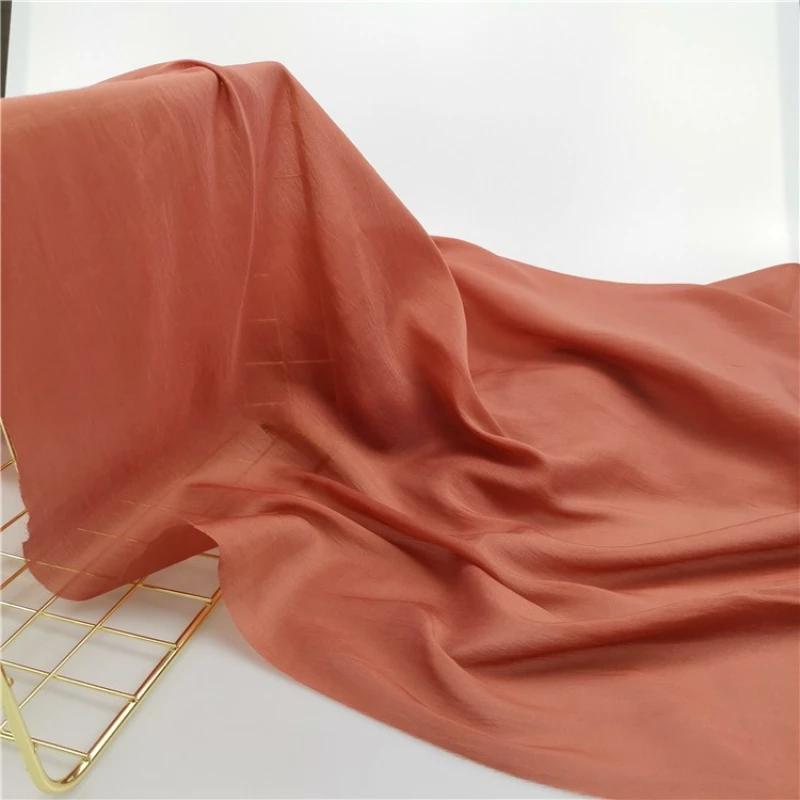 100x150 см шелковый хлопковый материал ткань однотонная для нижней подкладки юбки одежда ткань одежда DIY швейная оптовая продажа