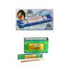 Satya Nag Champa & Natural Patchouli Incense Sticks Agarbatti 1+1Combo(180 GM+180GM ) Box | 12 Packs of 15 Grams Each In a Box | Export Quality