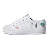 adidas Оригинальные парусиновые кеды Nizza C Удобные Прочные Низкие Скейтбордические Кроссовки Детские Белые FY3399