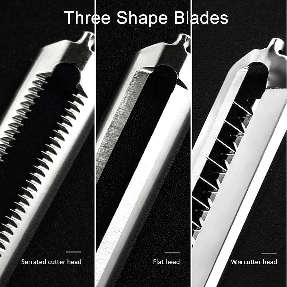 Cozevdnt 3-in-1 Multifunctional Peeler Metal Vegetable and Fruit Peeler