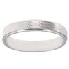 Silver (rhodium) 'Lien d'Amour' Silver Wedding Ring - 5 Mm