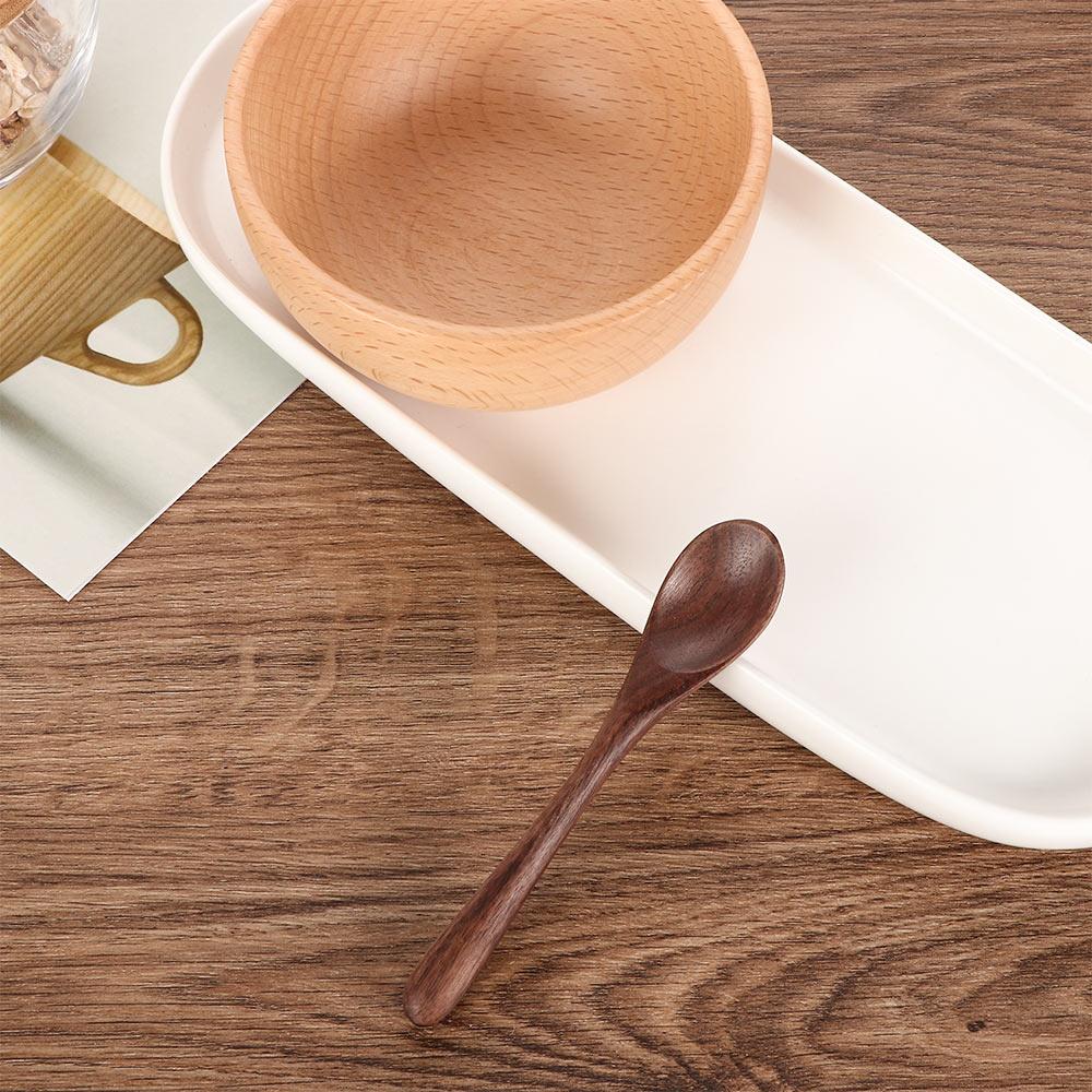 Japanese Style Coffee Dessert Long Scoop Stir Tableware Kitchen Supplies Rice Scoop Soup Spoons