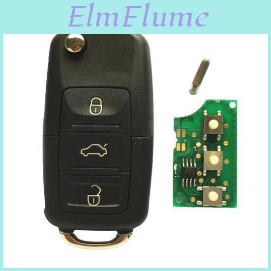 434mhz 3 Id48 Chip Buttons Car Remote Key For Caddy Eos Golf Plus 1k0 959 753 G