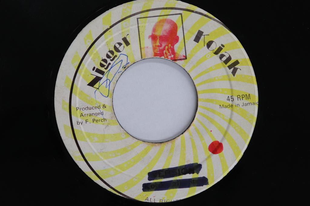 7inch Record DELTON SCREECHEY - Evil Woman NONE NIGGER KOJAK Jamaica Reggae, Ska & Dub Used