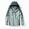 Windproof and Waterproof Jacket, Winter Outdoor Jacket, Women's Two-piece Set, Three-in-one Mountaineering Jacket