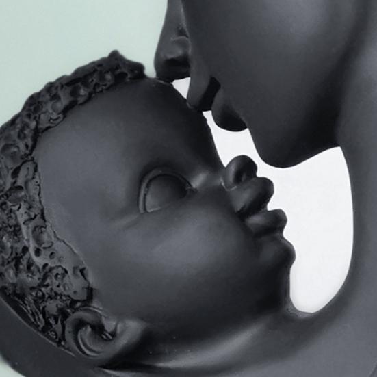 Yousheng Мать Ребенок Поцелуй Статуэтка Смолы Абстрактное Искусство Скульптура Домашний Декор Настольная Семейная Любовь Фигурка Подарок Маме От Сына Дочери