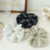 Модные Шифоновые Резинки для Волос в Горошек для Женщин Корейские Шёлковые Эластичные Резинки Держатель для Хвоста Головной Убор Аксессуары для Волос