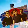 Pop Band Blur Microfiber Blanket Quick Drying Beach Towels Oversized Printing Super Absorbent Pool Towel Blanket