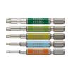 VESSEL 40V Compatible Single Head Torx Hard Bits, Set of 5, T10HT15HT20HT25HT30H X 65, GS5P-33
