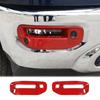 Красная Накладка на Передний Противотуманный Фонарь Рамка Отделки Лампы Для Dodge RAM 1500 2018+ Аксессуары