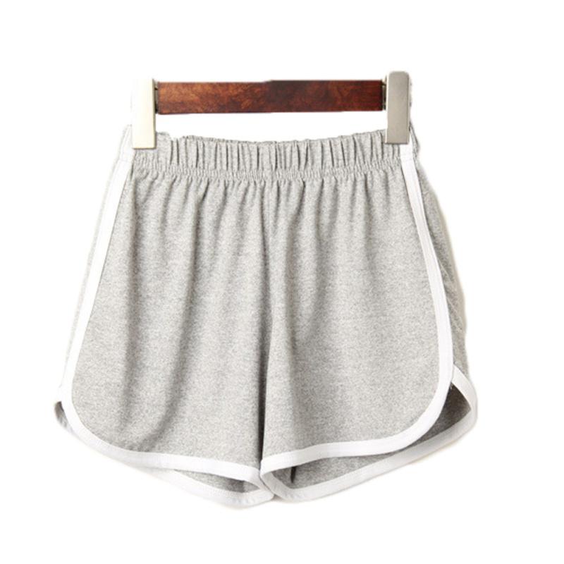 Casual Women Short Pants All-match Loose Solid Soft Cotton Casual Stretch Shorts
