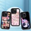 Чехол для телефона из ТПУ с изображением девушки из аниме Puella Magi Madoka Magica для iPhone 17 16 15 14 13 12 11 Pro Max Plus