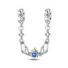 925 Silver Charms Beads Devil's Eye Fatima's Hand Cross Beads Fit Original Bracelet Women DIY Jewelry Gifts
