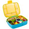 Lunch Box Salad Dressing Containers Reusable BPA-Free Leak-proof with Lid Microwave-safe Silicone Containers