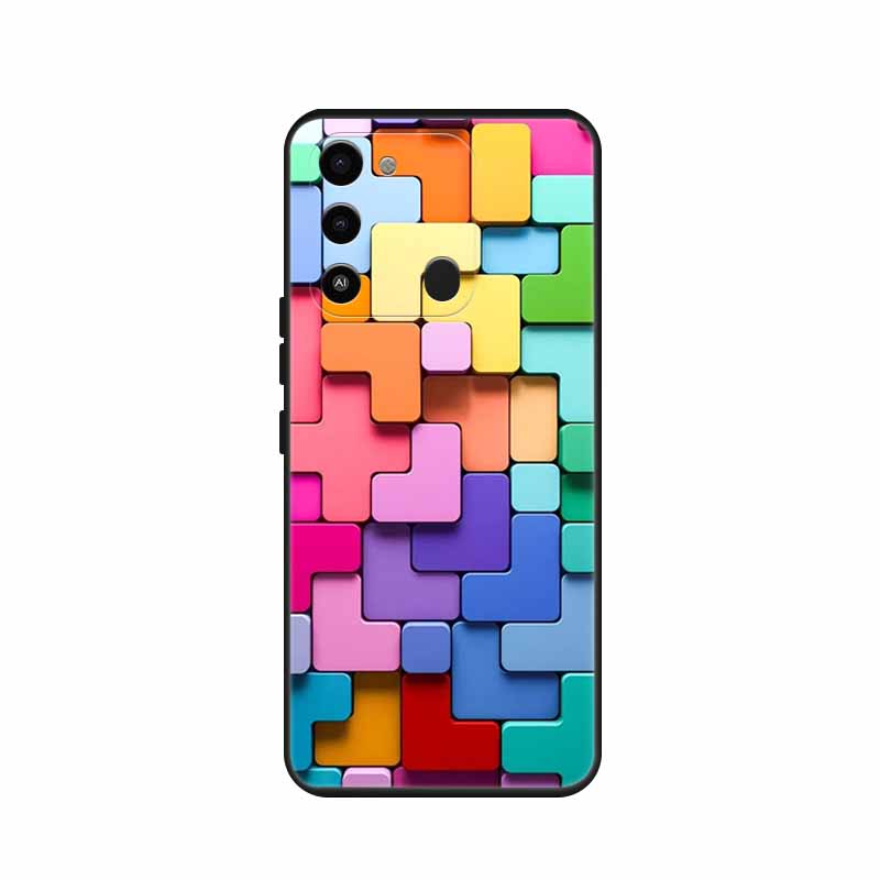 Роскошный Чехол Для Tecno Spark 8C Мягкий Силикон ТПУ Задняя Крышка Телефона Для Tecno Spark 8C 8 C Spark8C Funda Мультяшный KG5k Бампер Coque