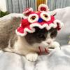 Elastic Cat Hat Cute Knitted Hat New Cat Accessories
