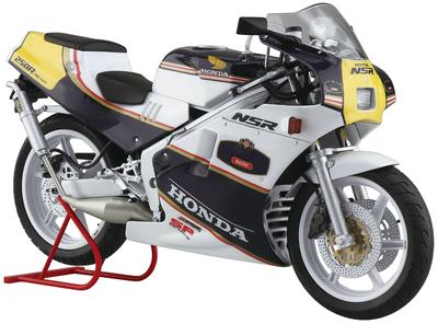 Aoshima Bunka Kyozaisha The Bike Series Honda MC18 NSR250R SP Custom 1988 Пластиковая модель 1/12 № 51