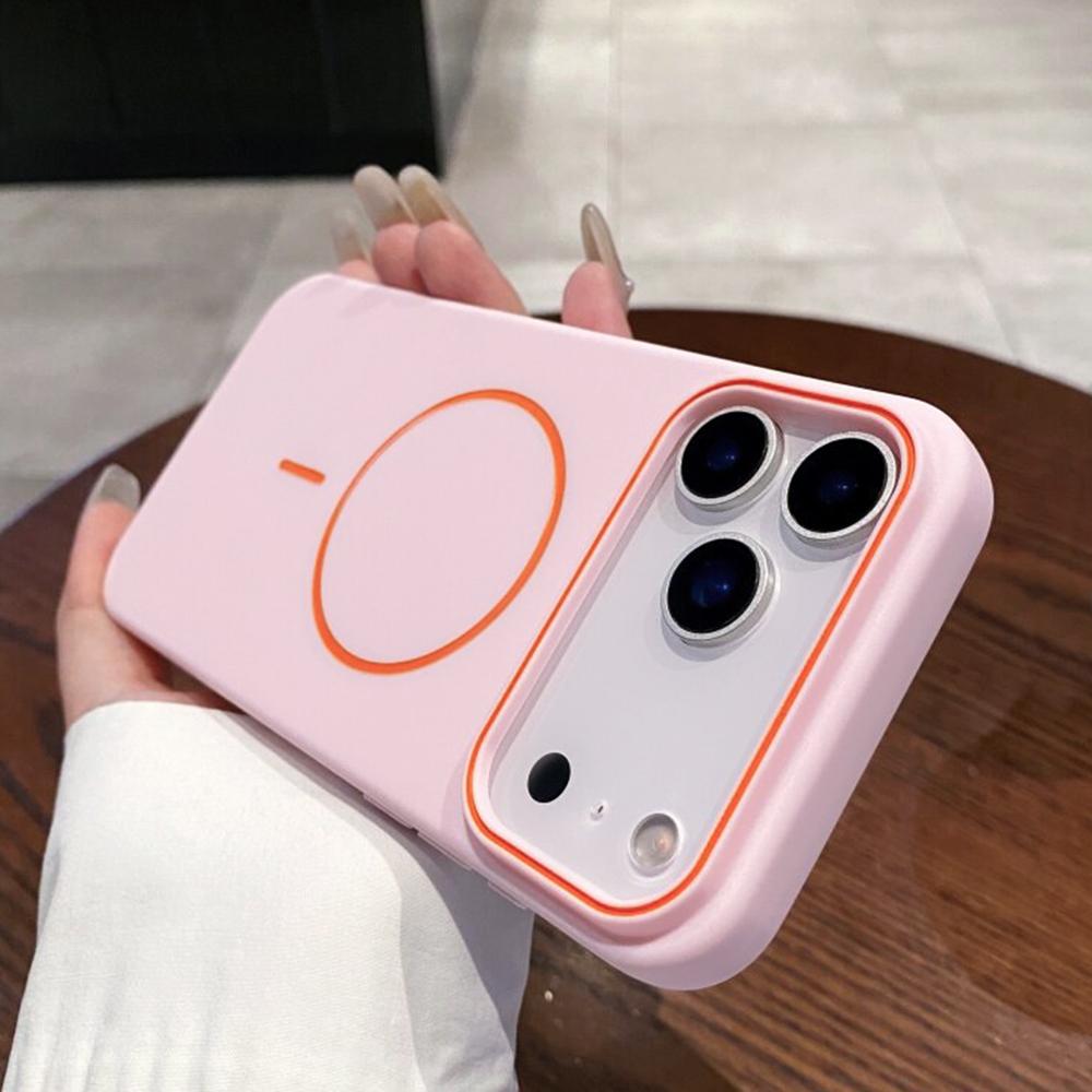 Роскошный Мягкий Силиконовый Чехол Для Телефона С Поддержкой MagSafe Для iPhone 11 12 13 14 15 16 17 Pro Max Магнитная Задняя Крышка Для Беспроводной Зарядки