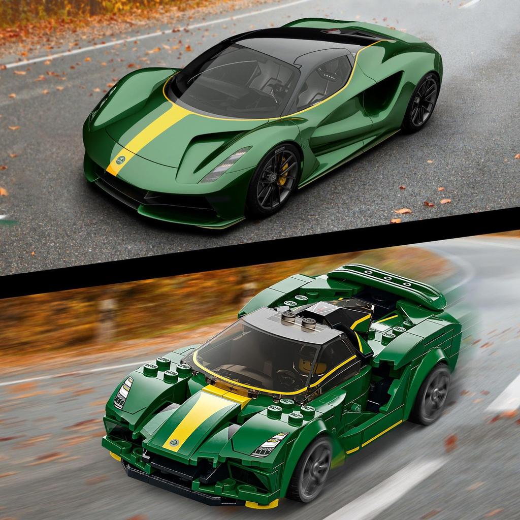 LEGO Speed Champion Lotus Evija Игрушка Подарок на день рождения Блок Рождество Мальчики Девочки Дети 8 лет 9 лет 10 лет Начальная школа