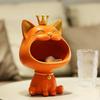Key Storage Resin Fortune Cat Statue Resin Desktop Ornament  Birthday Gift