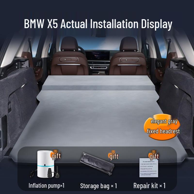 BMW X5 Rear Seat and Trunk Inflatable Mattress