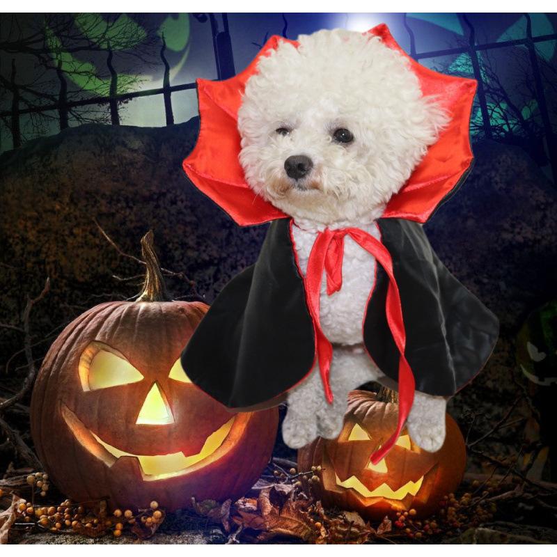 Funny Halloween Pet Dog Polyester Eco-friendly Big Banana Print Cartoon Style Formal Coat for Winter