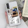 Для Vivo Y36 Y20 Y15S Y02 Y11 Y12 Y35 Y33s Y31 Y30 Y27 Чехол для телефона Задняя крышка Модный противоударный прозрачный мягкий силиконовый чехол из ТПУ для Vivo для мальчиков и девочек
