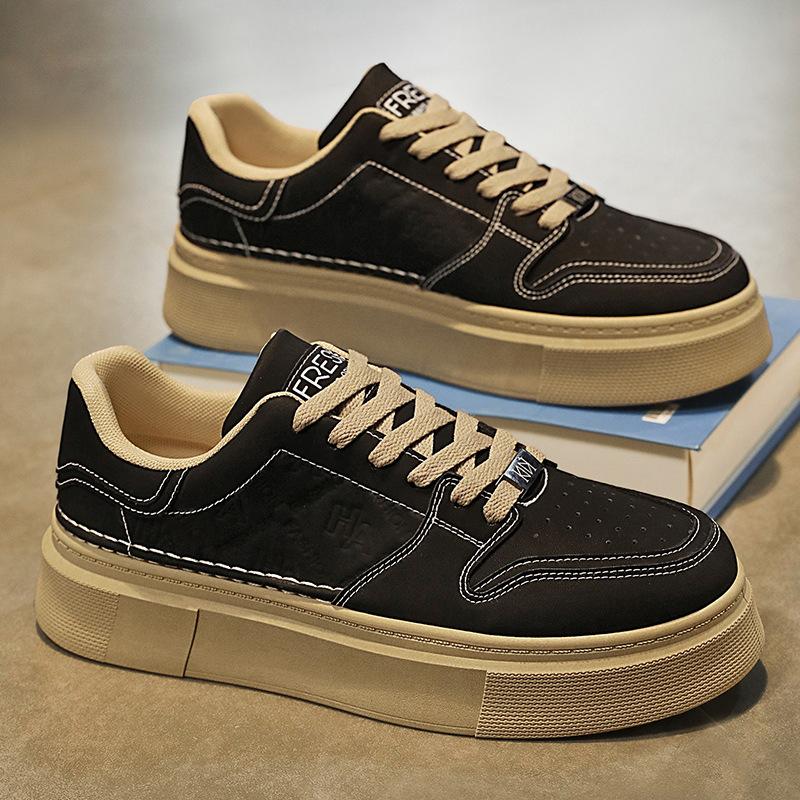 Летняя мужская обувь, новые дышащие маленькие белые туфли для мальчиков, универсальная спортивная обувь на платформе, повседневная обувь для серфинга, модная обувь