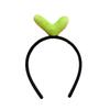 Bean Sprout Flowers Headband Cartoon Plush Flower Hair Hoop Cute   Daily