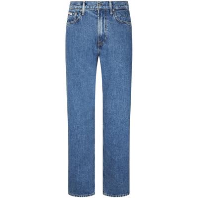 Jeans Men's 03W Denim Blue Moderate Straight Fit Pants 4RD711G