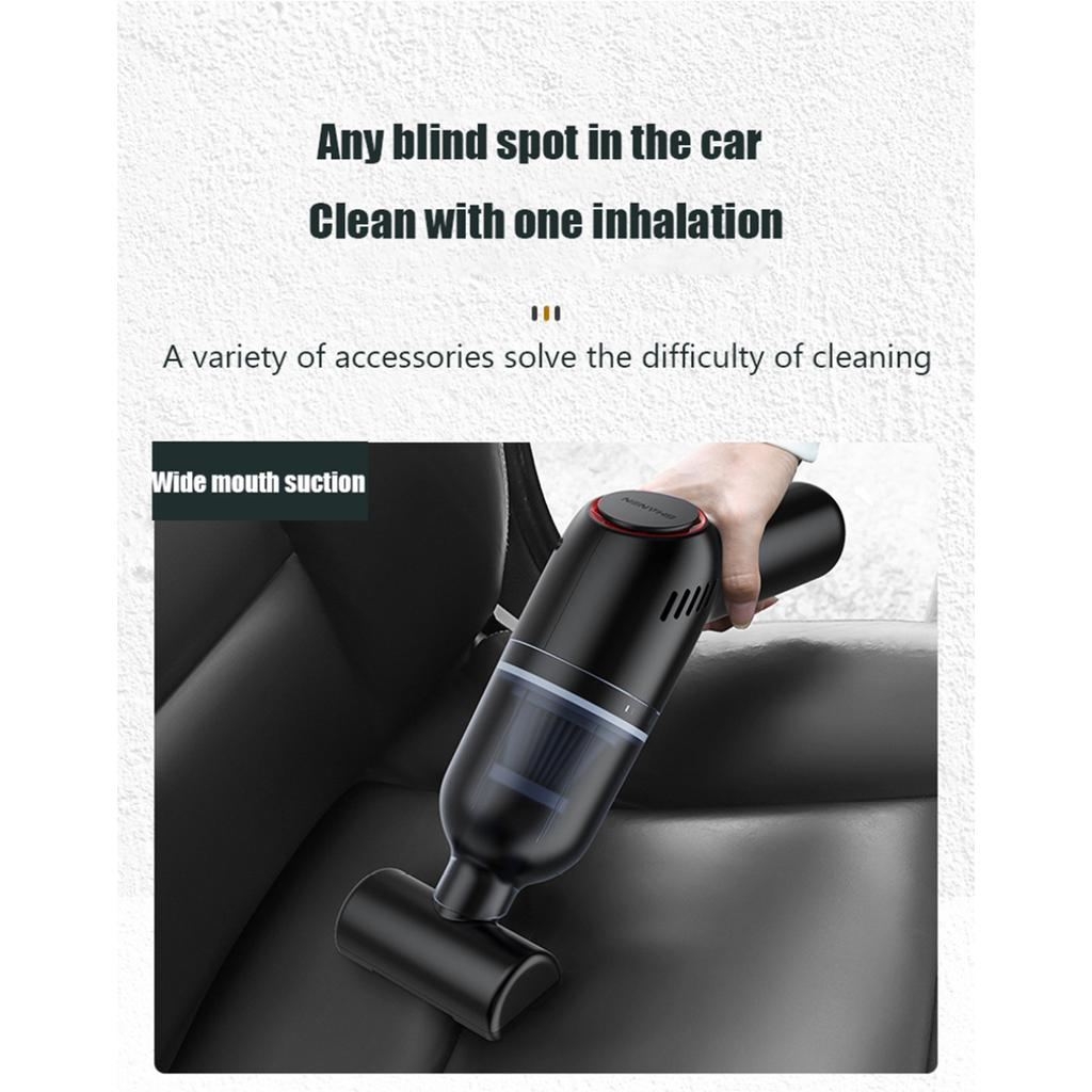 45000Pa Wireless Car Vacuum Cleaner Cordless Handheld Auto Vacuum Home & Car Dual Use Mini Vacuum Cleaner With Built-in Battrery
