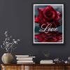 DIY Diamond Painting Roses Cross Stitch Kit Mosaic Art Diamond Painting Full Circle/Square Diamond Home Decoration